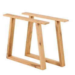 NEW OAK Pieds De Table A Noir