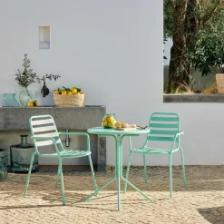 OLAV & LIVA Ensemble Bistrot Turquoise