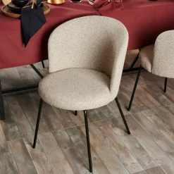 OLIVIER Chaise Beige