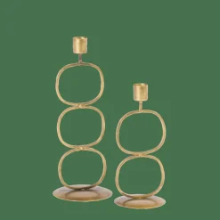 OVAL Bougeoir Doré