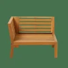 PAULETTE Fauteuil Lounge Naturel