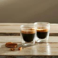 PAUSA Verre Double Paroi Set De 2 12,5 CL Transparent