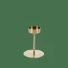 PHANTOM Support Pour Bougie Chauffe-plat Doré Clair