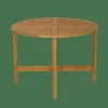 PORTLAND Table Pliante Naturel