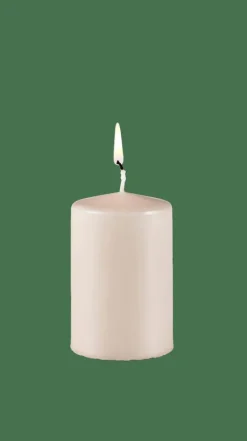 PURE Bougie Cylindrique Brun Clair