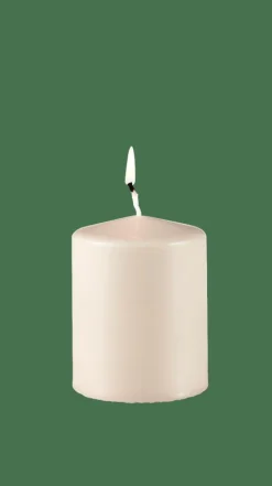PURE Bougie Cylindrique Brun Clair