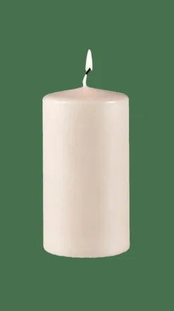 PURE Bougie Cylindrique Brun Clair