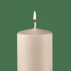 PURE Bougie Cylindrique Gris