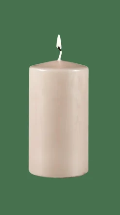 PURE Bougie Cylindrique Gris