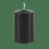 PURE Bougie Cylindrique Noir