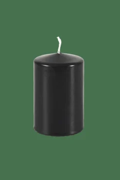 PURE Bougie Cylindrique Noir