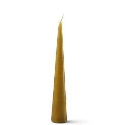 PYRAMID Bougie Blanc Cassé