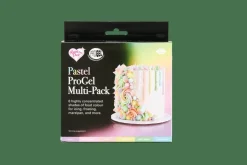 RAINBOWDUST 6 Gels Colorants Pâte à Sucre Couleurs Pastel Diverses Couleurs