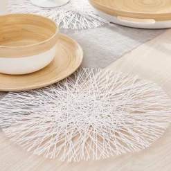 RAMI Set De Table Blanc