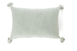 RAVI Coussin Bleu Clair