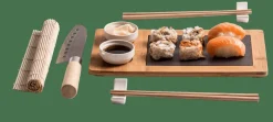 SAMOURAI Set à Sushi 10 Pièces Naturel