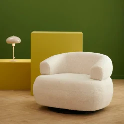 SIBEL Fauteuil Beige