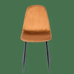 SILKE Chaise De Salle à Manger Caramel
