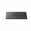 SLATE Assiette Noir