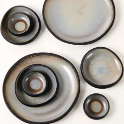 SLATE Assiette Noir