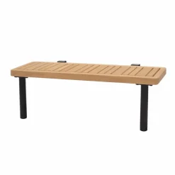 TEAK LUXE Chaise Longue Naturel
