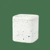 TERRAZZO Boîte à Coton Blanc
