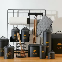 VIRA Boîte De Conservation Noir