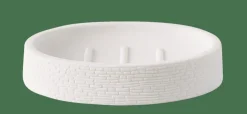 WHITE ELEGANCE Porte-savon Blanc