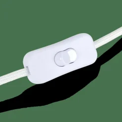 WHITESTONE Lampe De Table Avec Abat-jour E27 Blanc Cassé