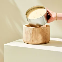 WOOD Recharge Bougie De Jardin