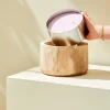 WOOD Recharge Bougie De Jardin Mauve